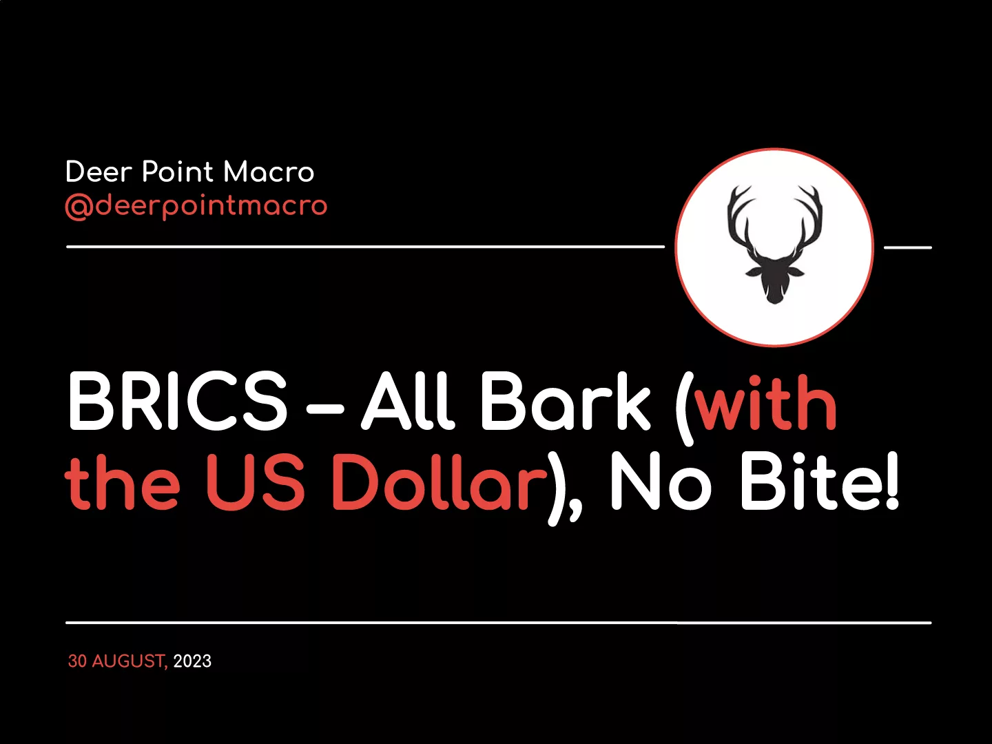 deer point macro BRICS